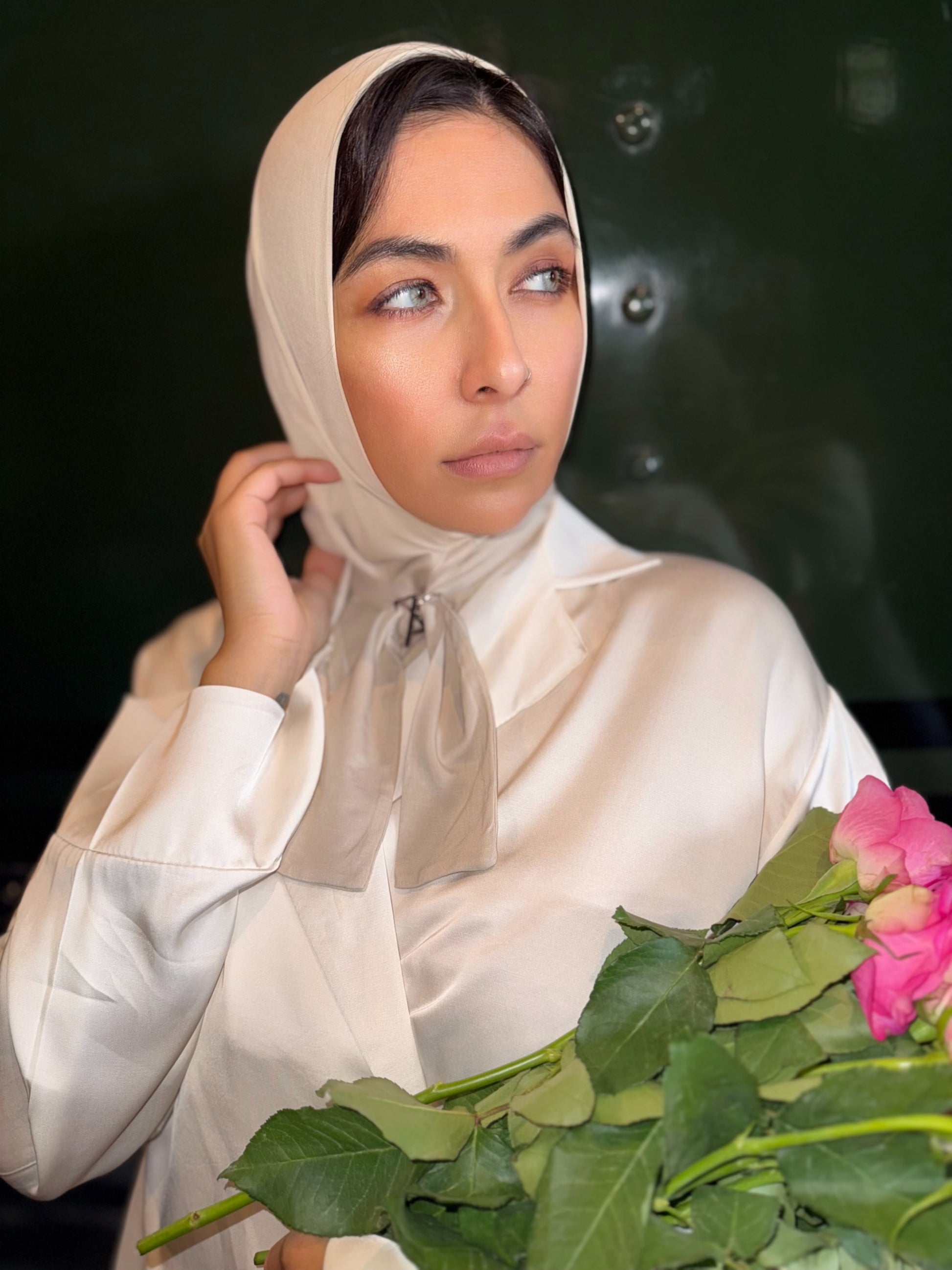 Sandy vintage bamboo hijab