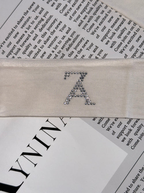 Off white vintage bamboo strap
