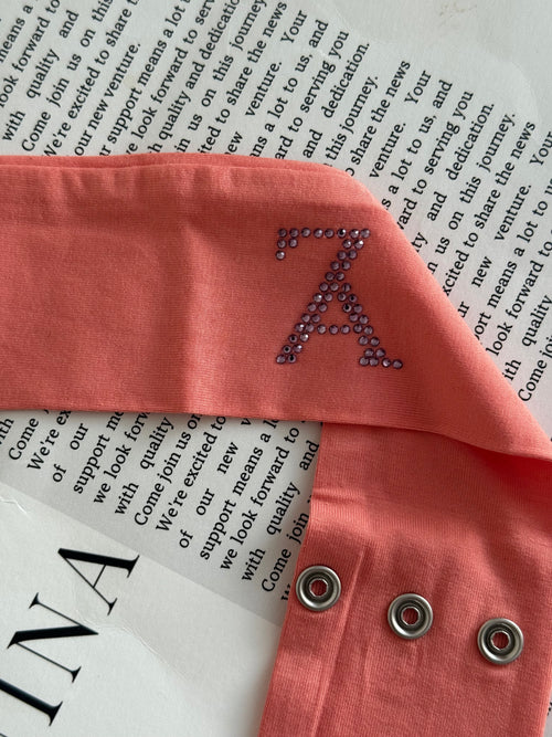 Coral vintage bamboo strap